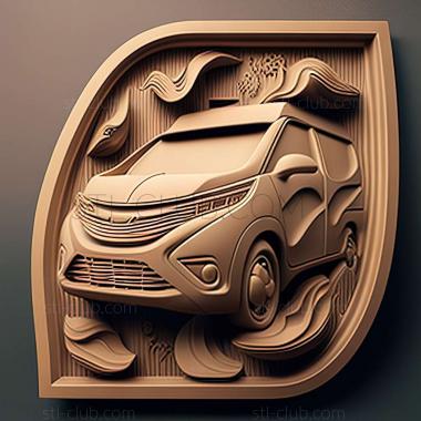 3D мадэль Nissan Quest (STL)
